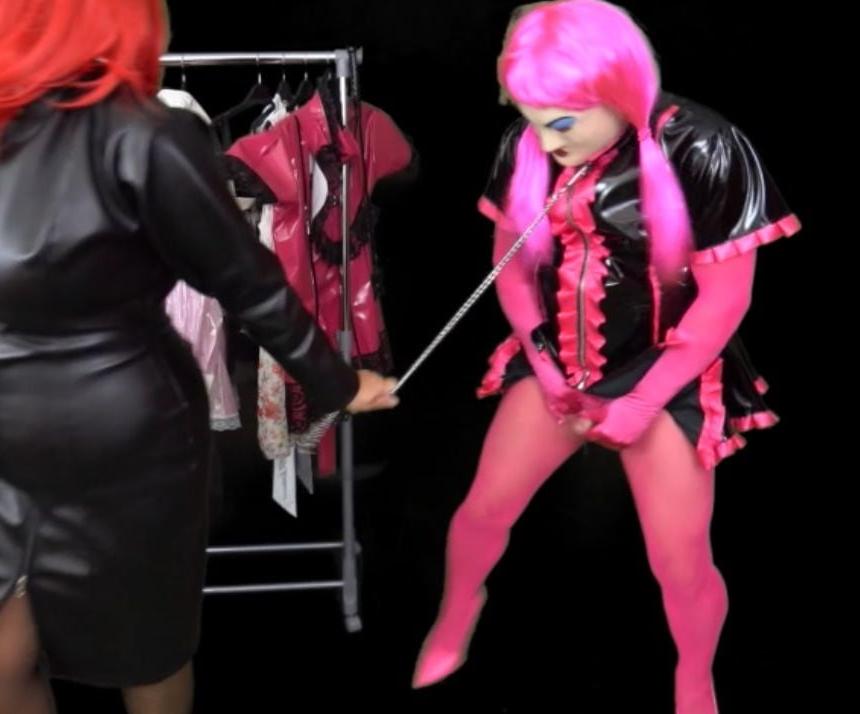 12P Mistress Terie Fully Feminizes her Femdom Sissy Slave Maid