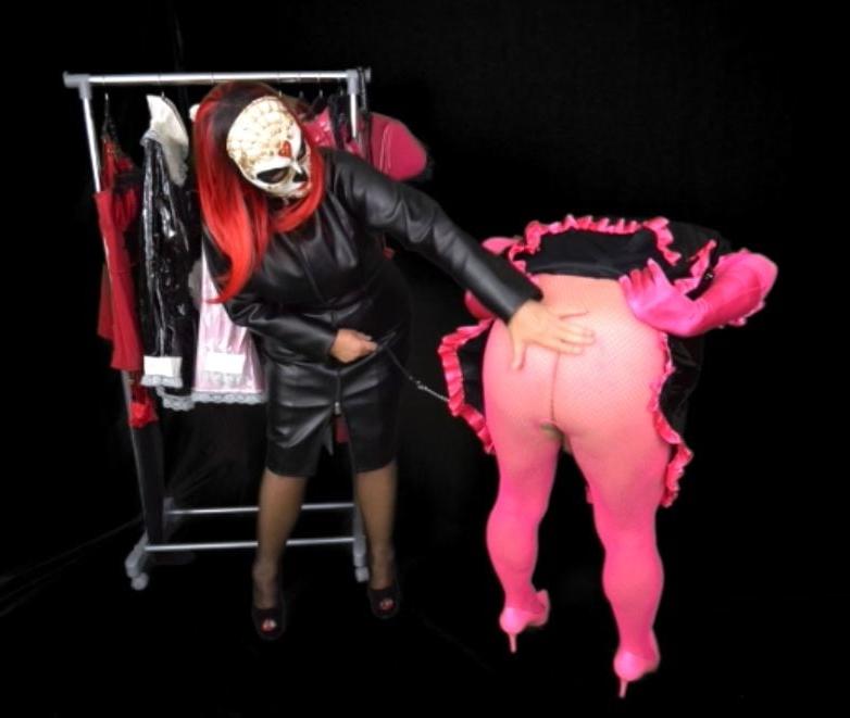 12P Mistress Terie Fully Feminizes her Femdom Sissy Slave Maid