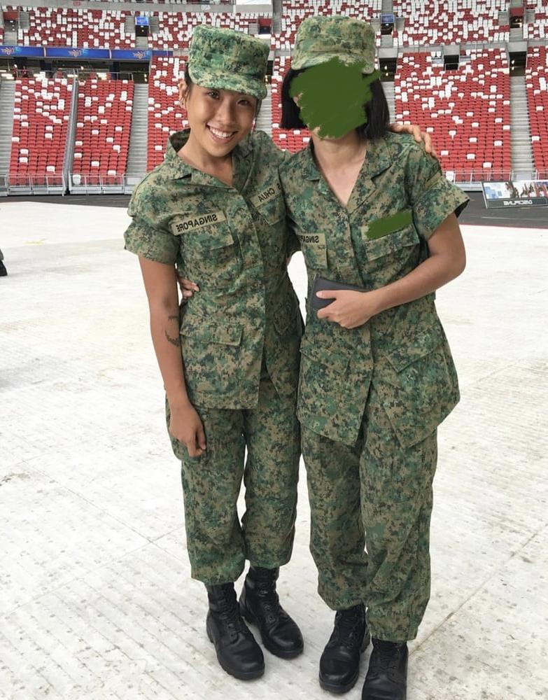 22P Hot Singapore Army Girl Angelica (non-porn)