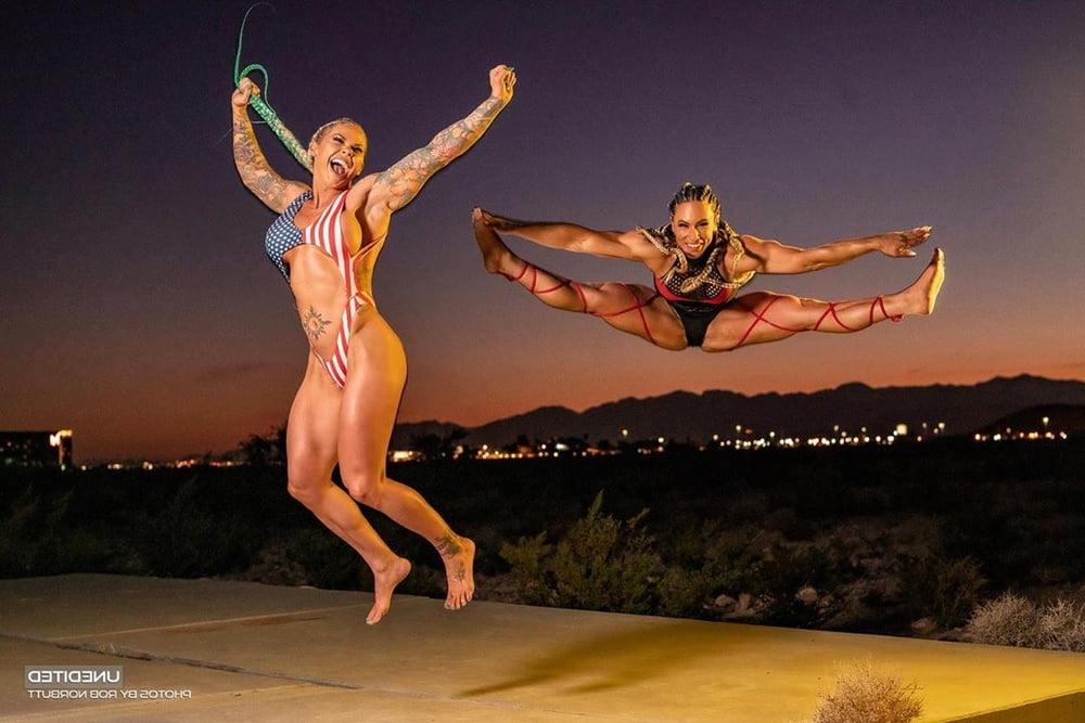 25P Cammie Spindel! Army Tough Muscle Chick!