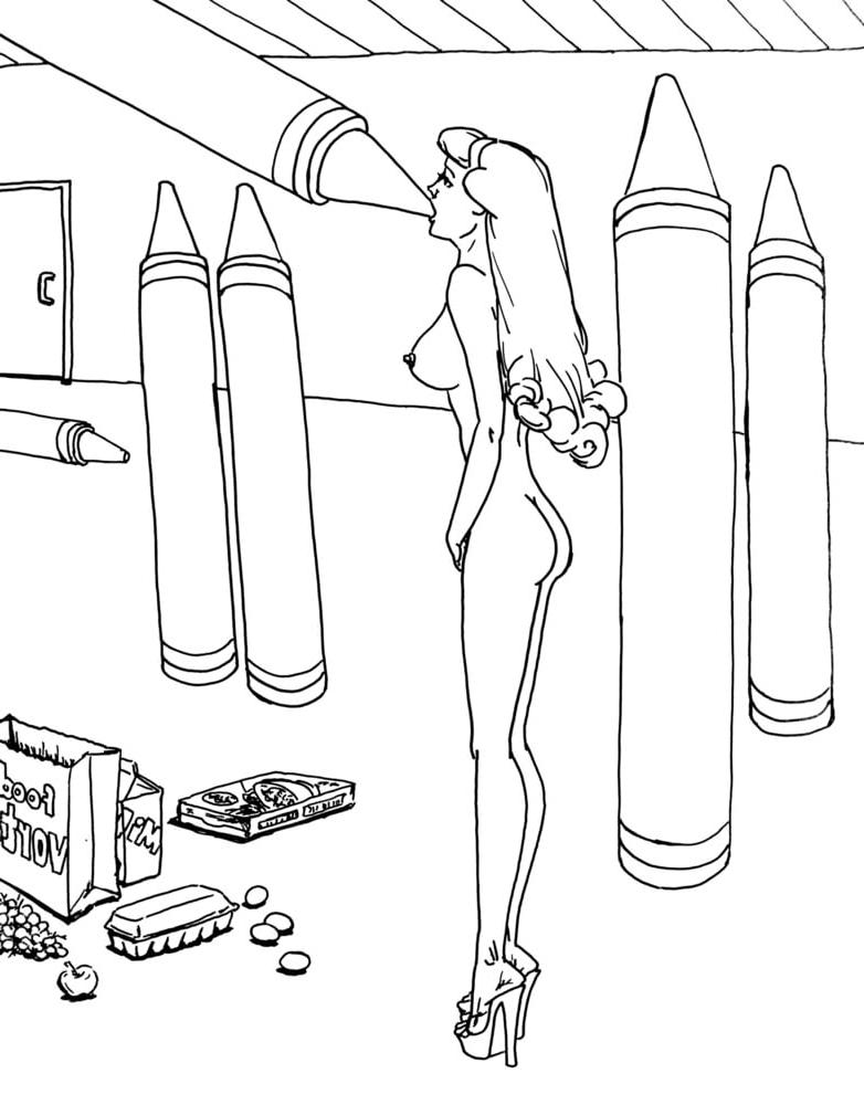 25P Black &amp; White Erotic Art - 9