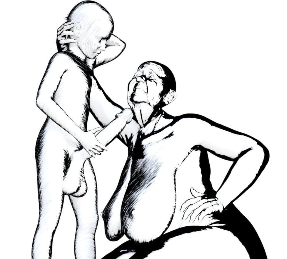 25P Black &amp; White Erotic Art - 9