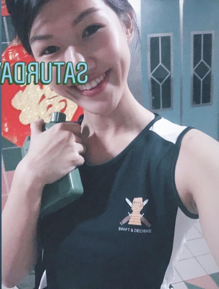 25P Pretty Singapore Army Girl Jiahui
