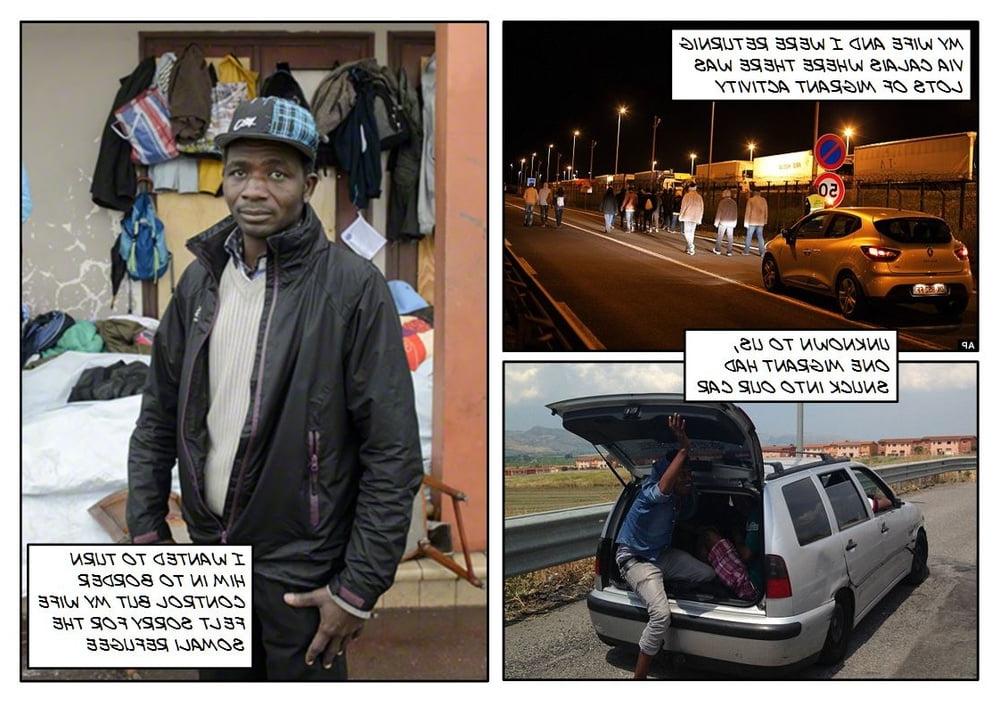 12P wife comforts migrant refugee 1