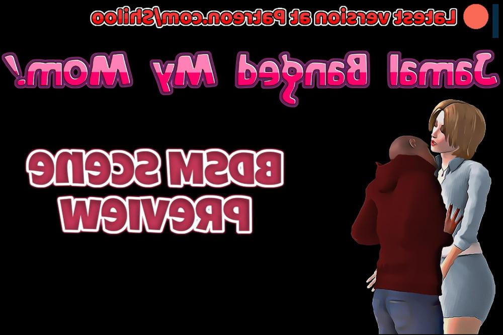 6P bbc cuckold mom scene from game "Jamal Banged My Mom!"
