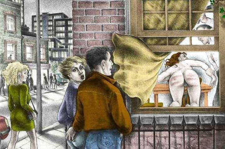 25P Spanking Art