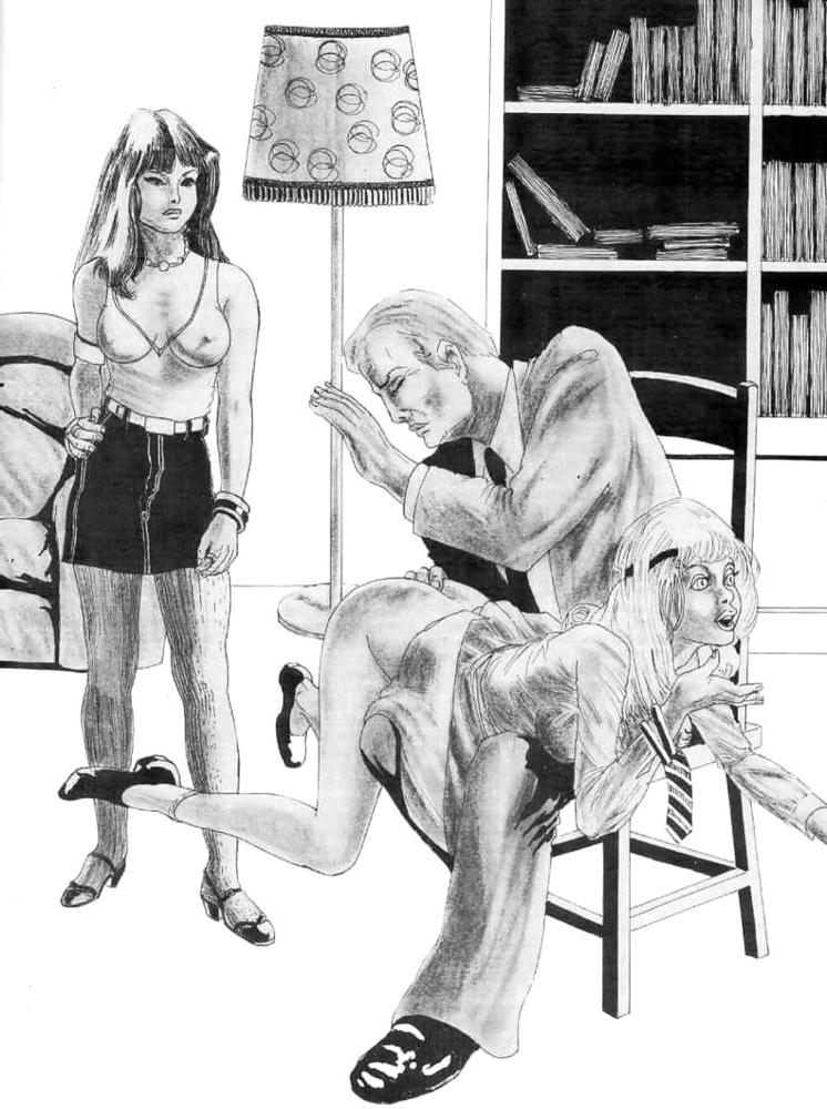25P Spanking Art