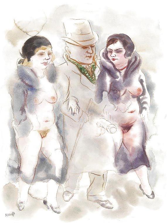 25P Drawn Ero and Porn Art 24 - George Grosz