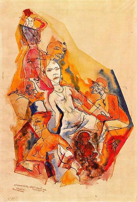 25P Drawn Ero and Porn Art 24 - George Grosz