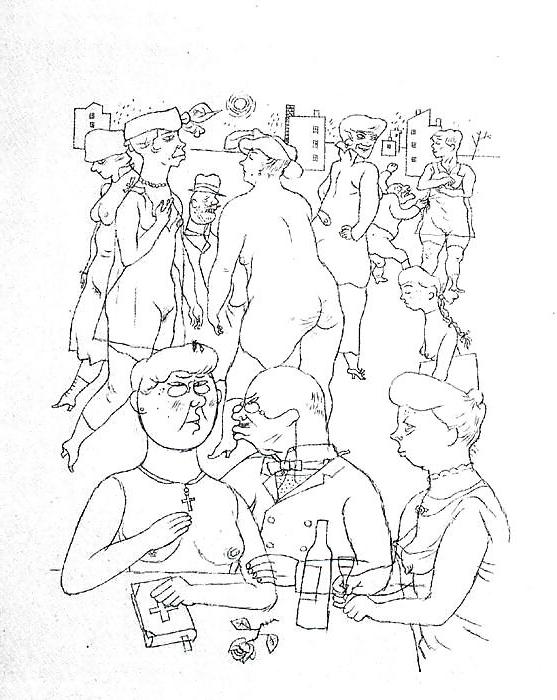 25P Drawn Ero and Porn Art 24 - George Grosz