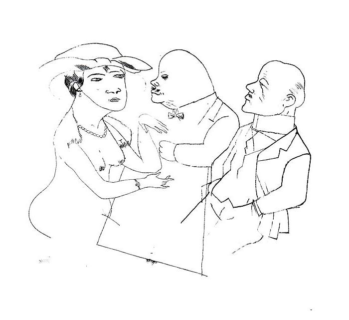 25P Drawn Ero and Porn Art 24 - George Grosz