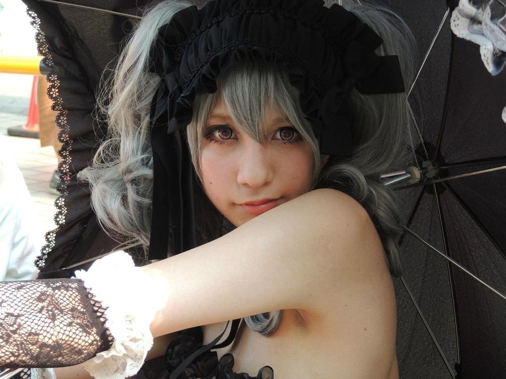 25P Armpit fetishism Japanese cosplay