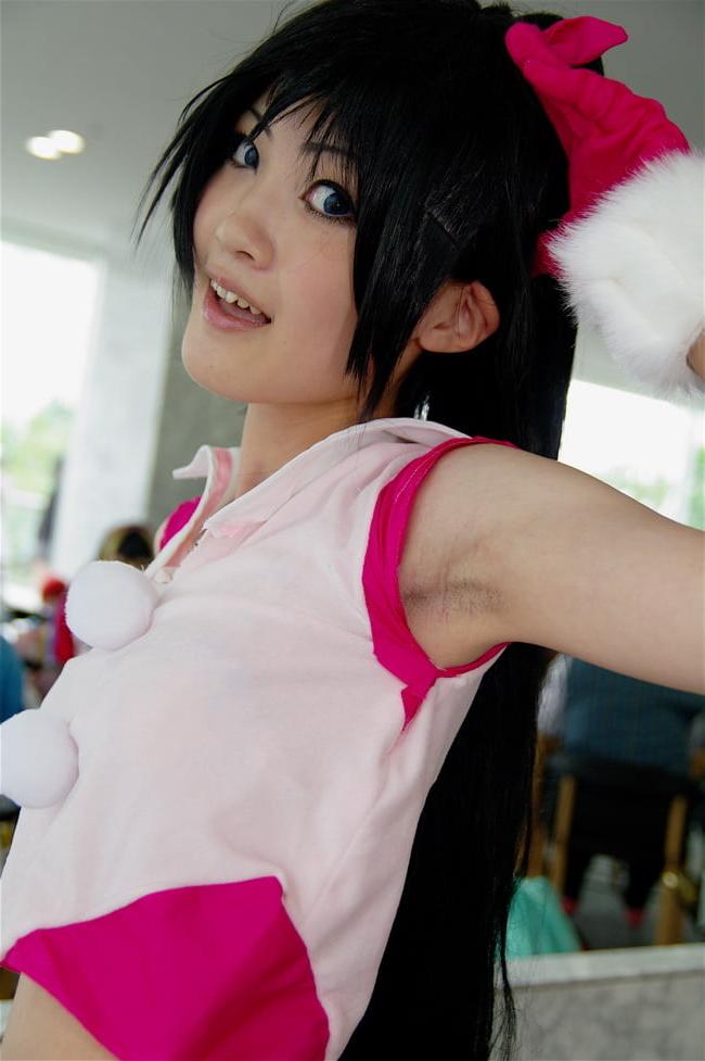 25P Armpit fetishism Japanese cosplay