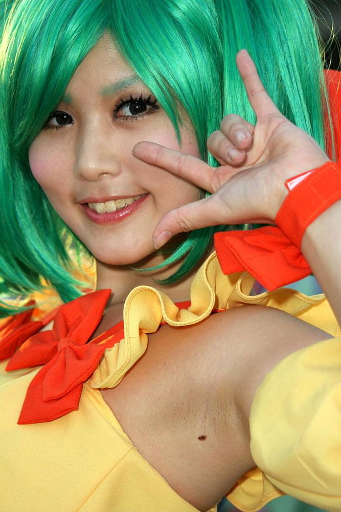 25P Armpit fetishism Japanese cosplay