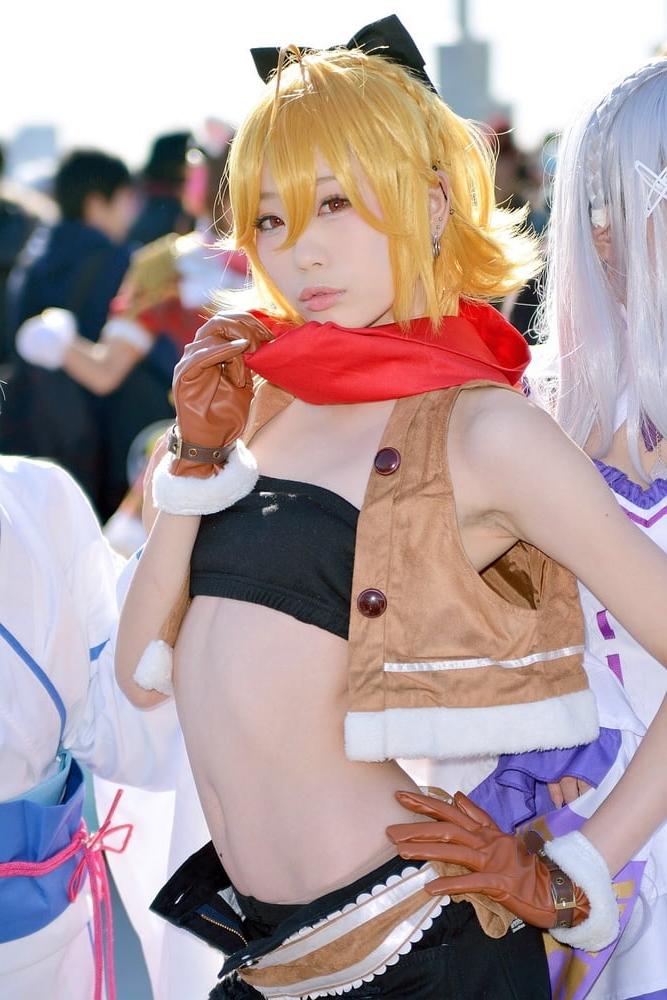 25P Armpit fetishism Japanese cosplay