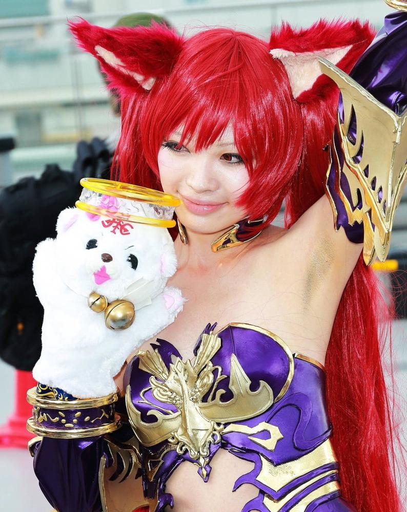 25P Armpit fetishism Japanese cosplay