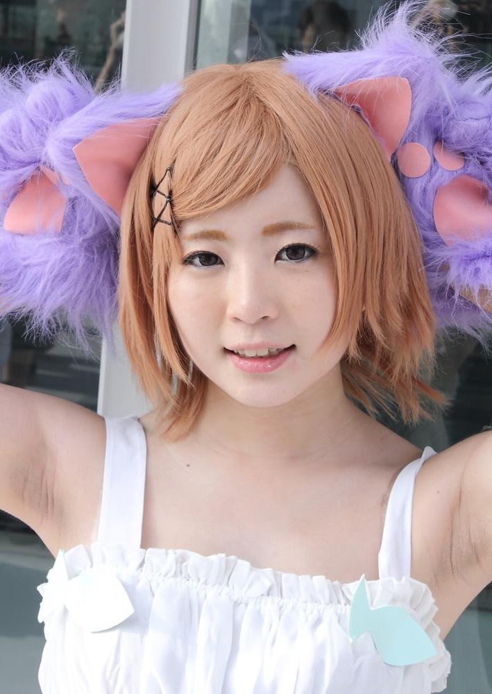25P Armpit fetishism Japanese cosplay