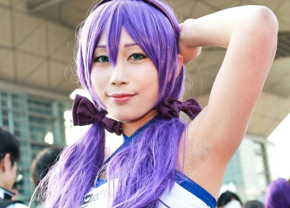 25P Armpit fetishism Japanese cosplay