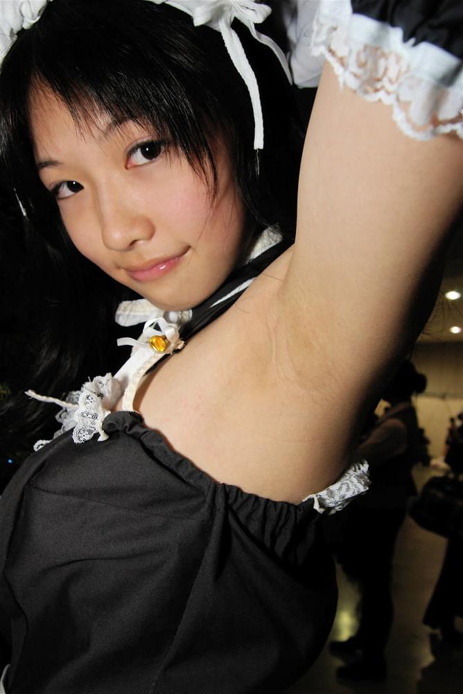 25P Armpit fetishism Japanese cosplay