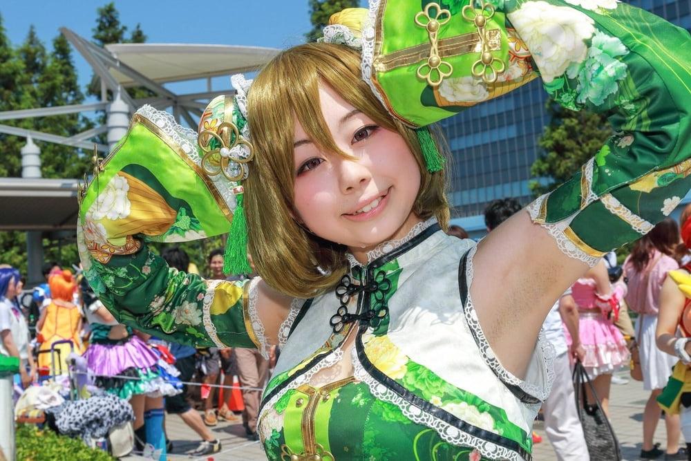 25P Armpit fetishism Japanese cosplay