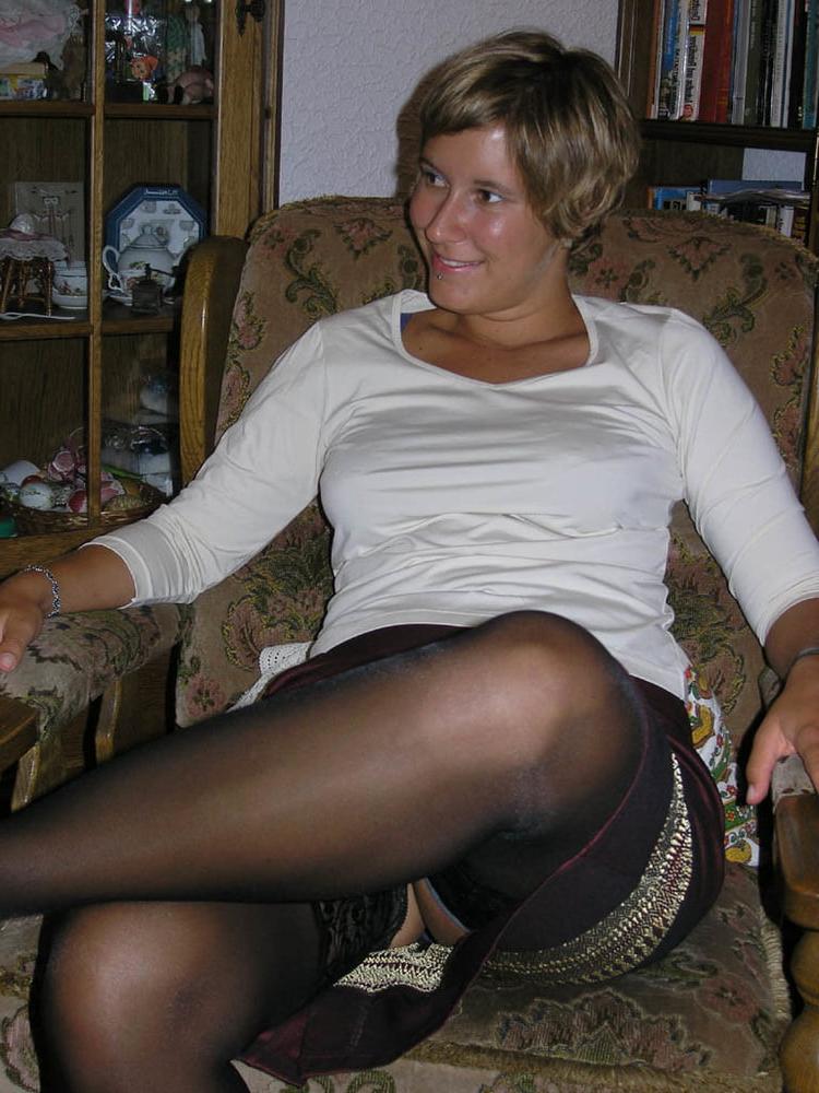 24P Mommy will you wear these pantyhose for me while I jerk off