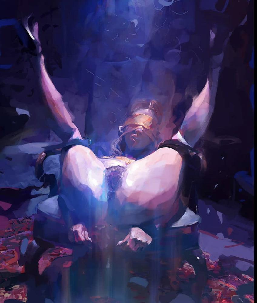 25P Colorful Erotic Art