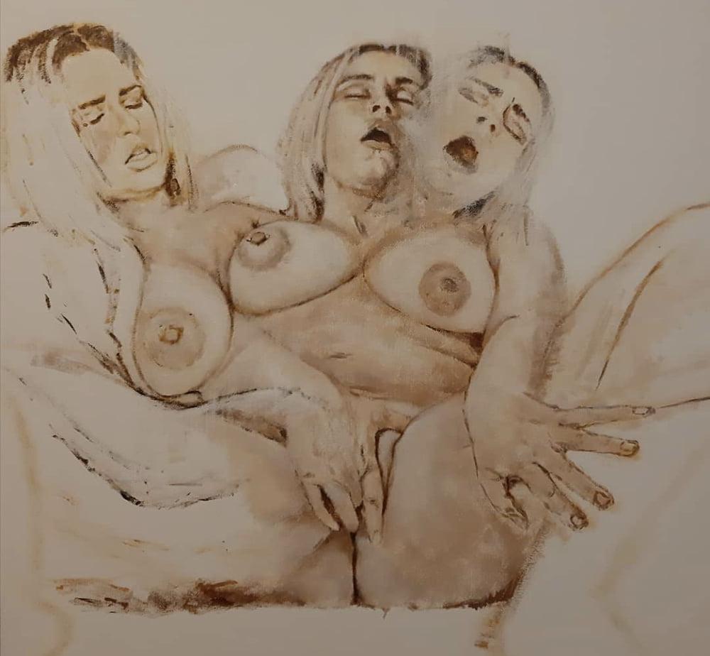 25P Colorful Erotic Art
