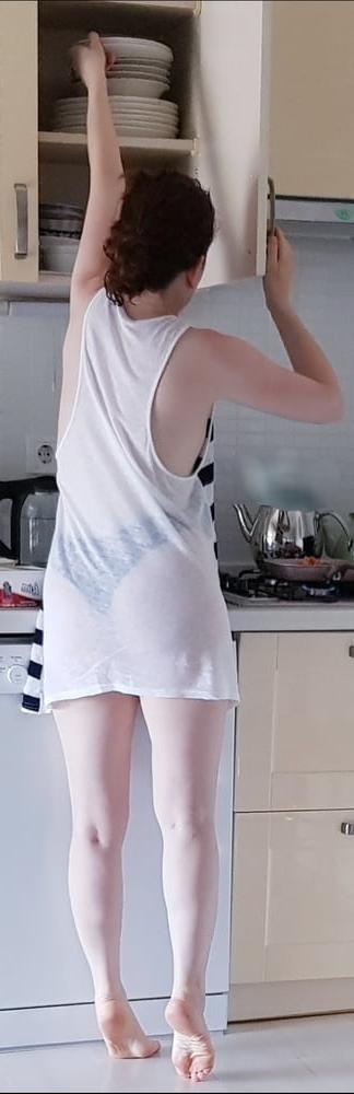 7P Turkish MILFS Cleaning Show MILF Kitchen Fantasy