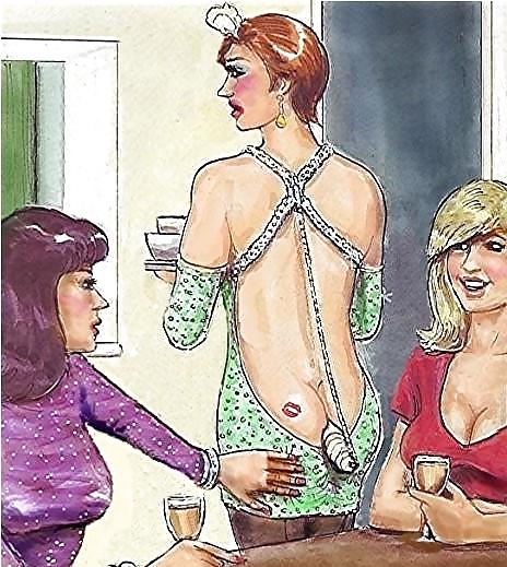 19P Sissy, cuckold, femdom art