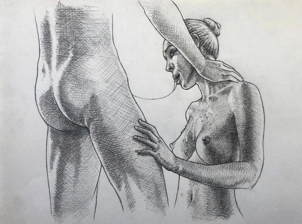 25P Erotic Art Drawings 5