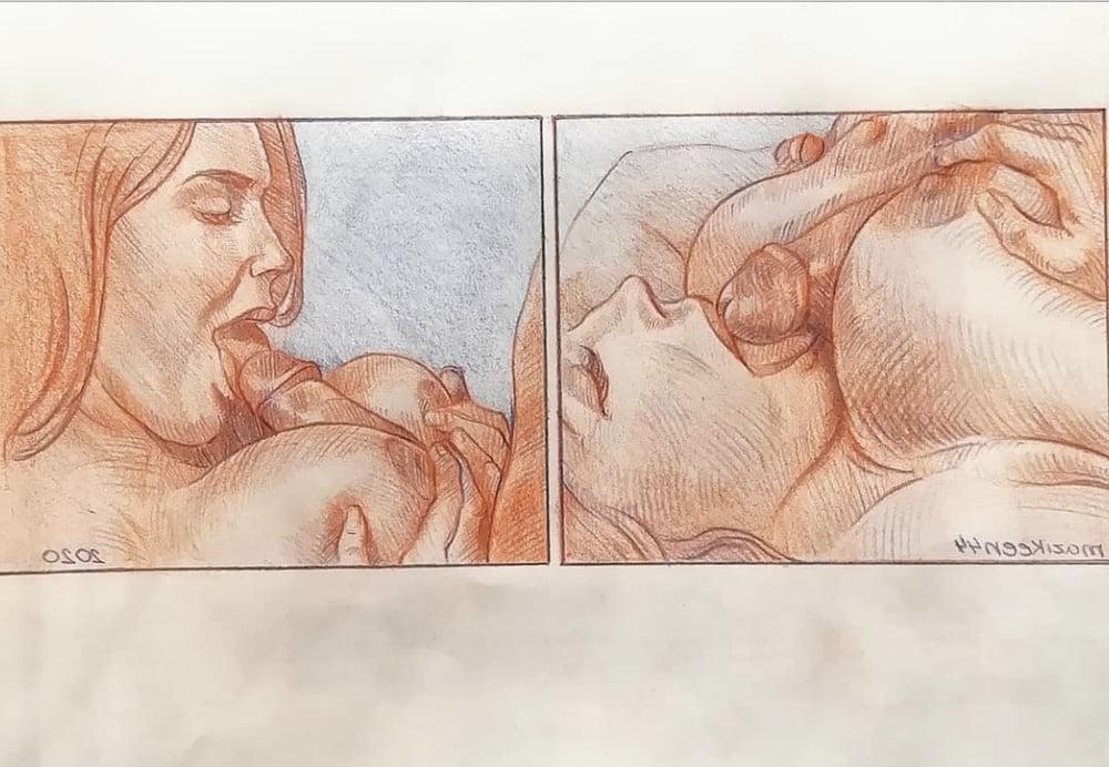 25P Erotic Art Drawings 5
