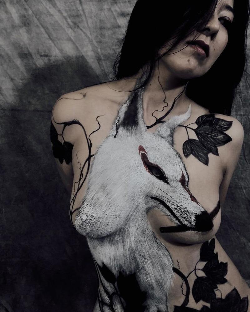 25P japanese saeko art nude
