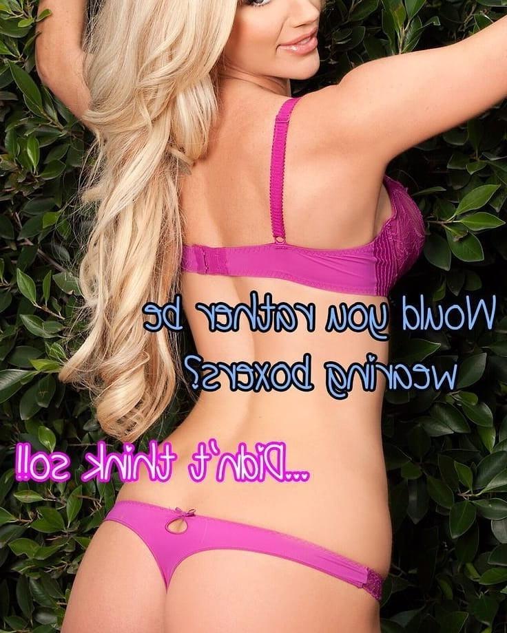 25P Caption Sissy