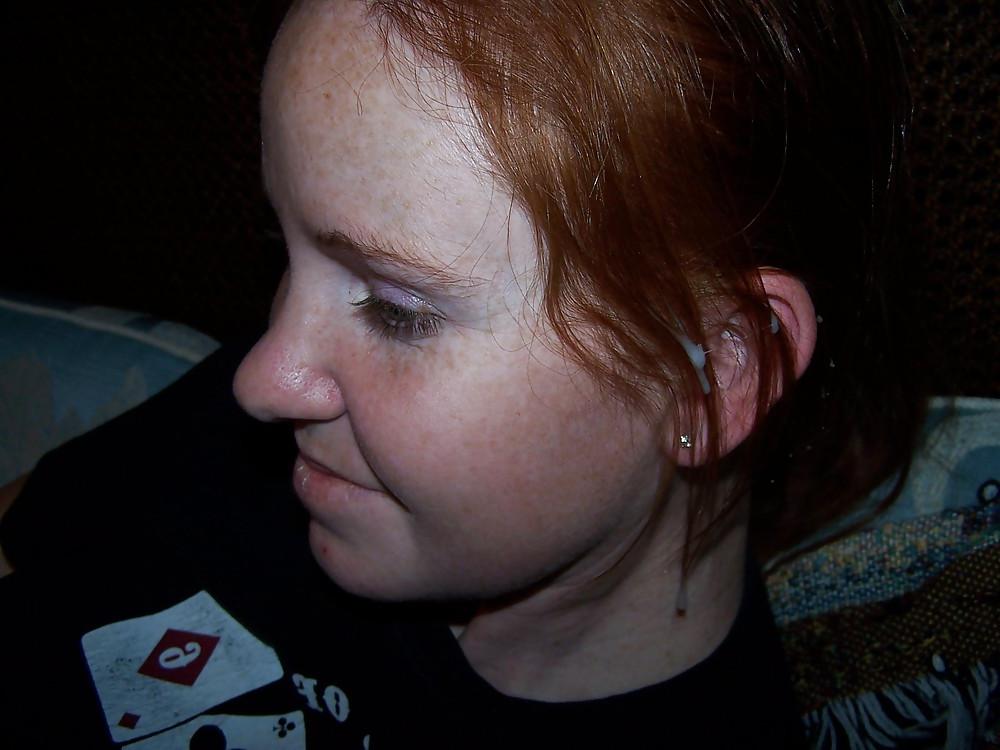 25P More Curvy Redhead showing off