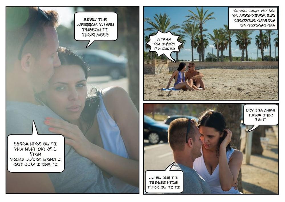 9P cheating with BBC on honeymoon