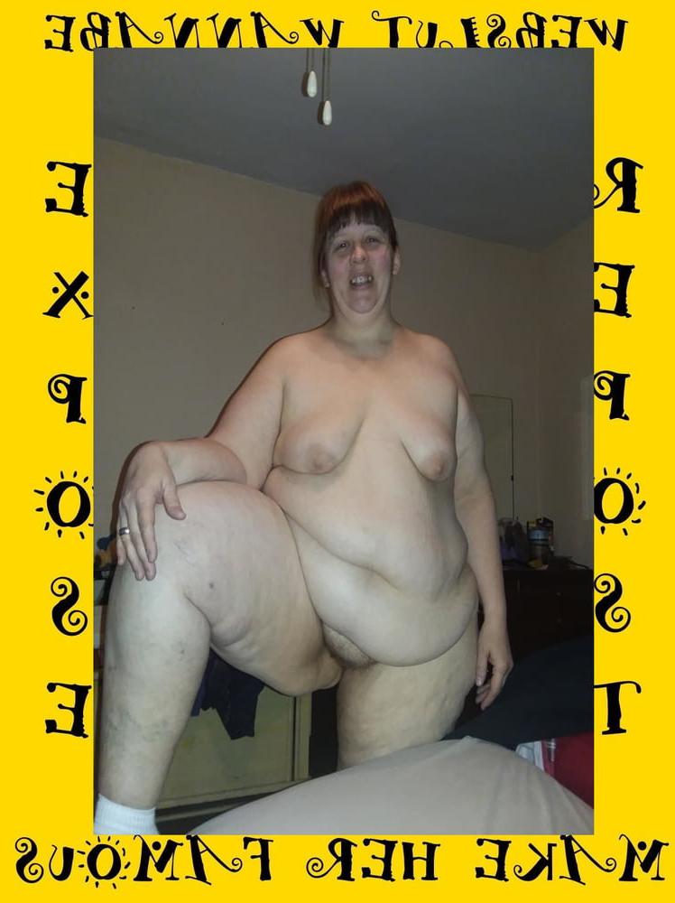 25P Expose Fat Web Slut Tanja