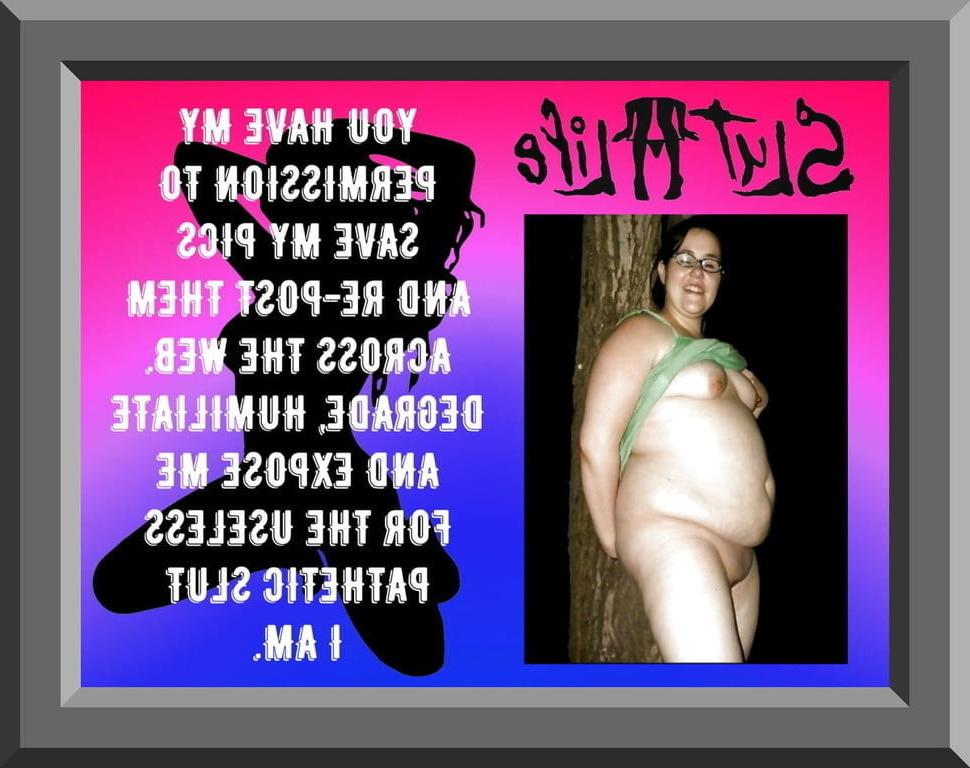 25P Fat fuck pig nicole to expose