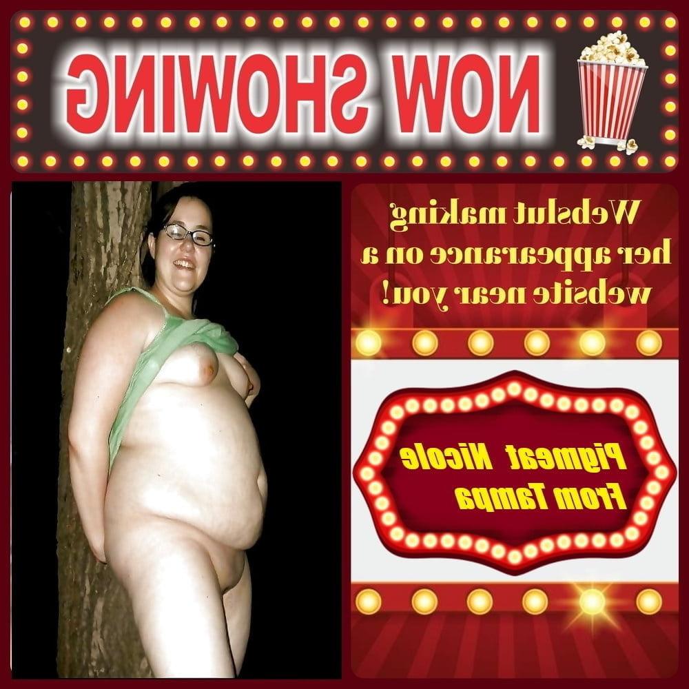 25P Fat fuck pig nicole to expose