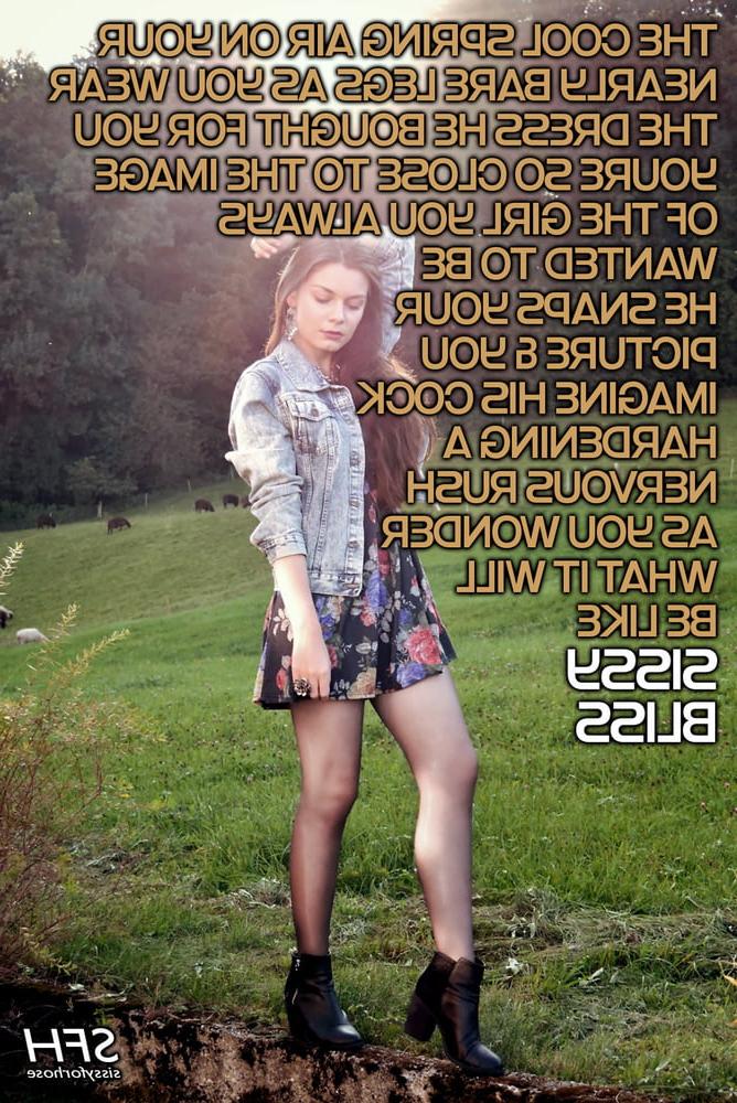 25P Sissy captions photos I absolutely love