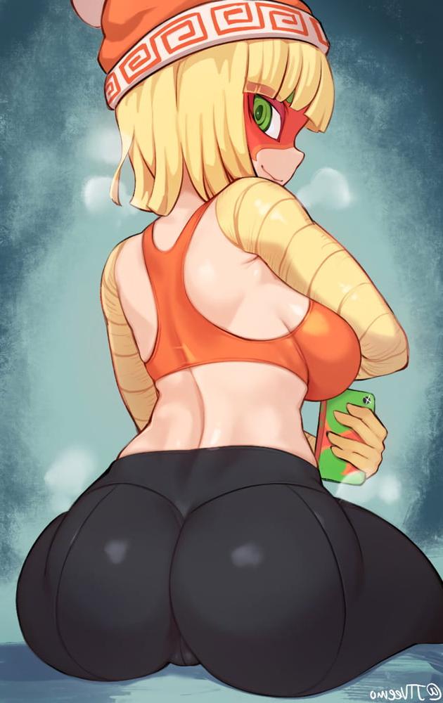25P pussy and anus print in skin tight HENTAI ECCHI