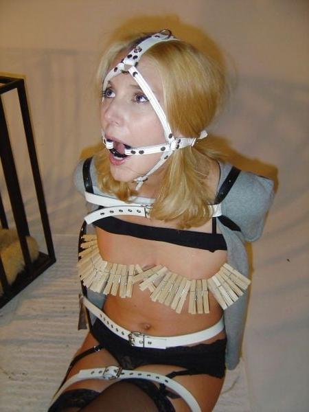 25P Bondage and sissies Gagged 2