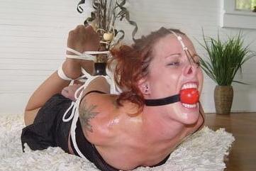 25P Bondage and sissies Gagged 2