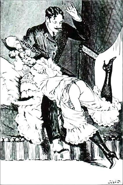 25P Thematic Drawn Porn Art 6 - Spanking (2)