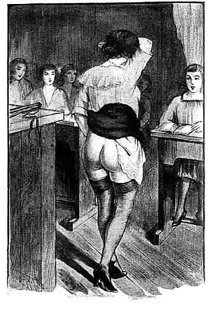 25P Thematic Drawn Porn Art 6 - Spanking (2)