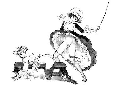 25P Thematic Drawn Porn Art 6 - Spanking (2)
