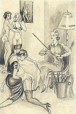 25P Thematic Drawn Porn Art 6 - Spanking (2)