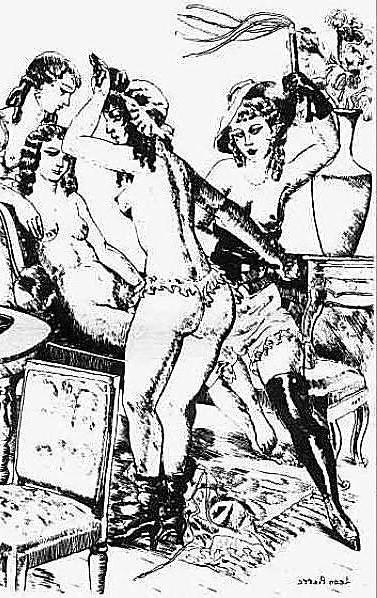 25P Thematic Drawn Porn Art 6 - Spanking (2)