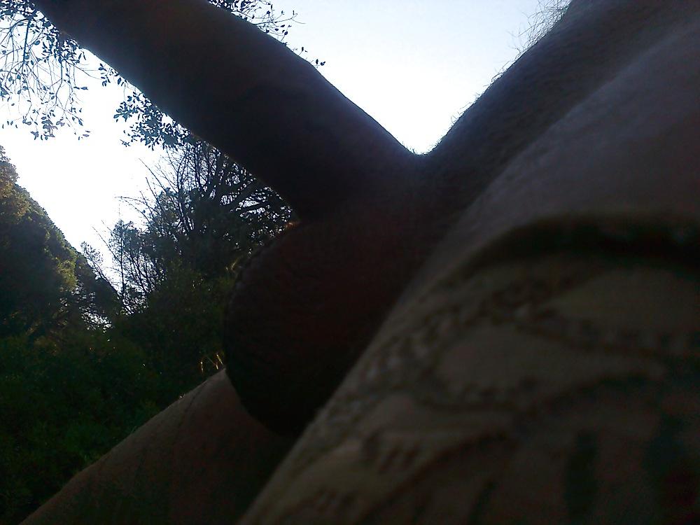 18P Stockings on public beach 2