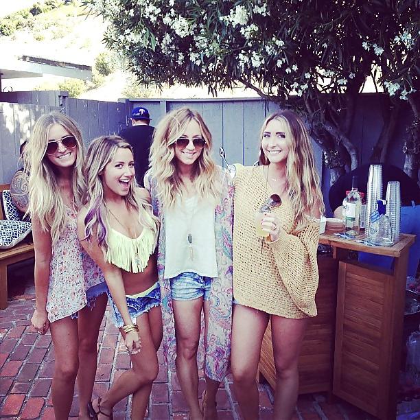 13P Ashley Tisdale - beach birthday party 2012