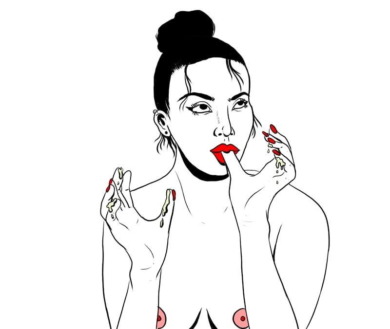 25P erotic art